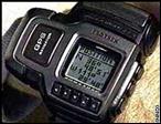 This wristwatch has GPS built into it.