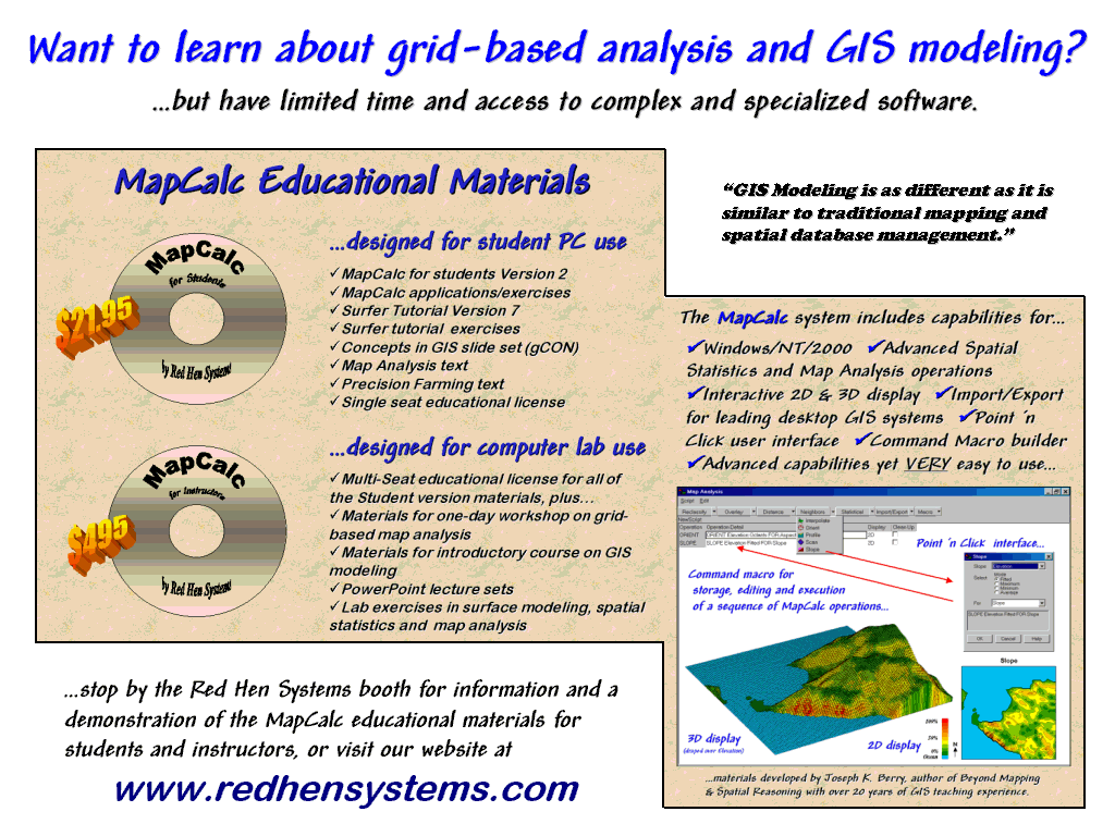 GIS models & modeling - HCGL Resources