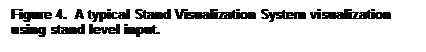 Text Box: Figure 4.  A typical Stand Visualization System visualization using stand level input.

